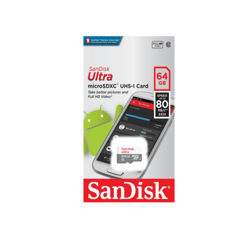 Sandisk Ultra microSDHC UHSI Card 64GB Official Yi Malaysia NGSH